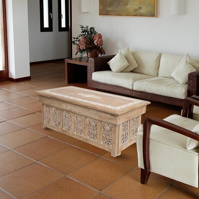 Lightnpro Handmade Wooden Coffee Table - Image 5