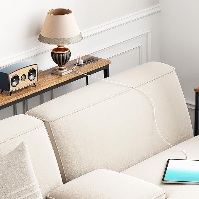 Kitstorack Narrow Console Table Behind Sofa Couch, Design - Image 9