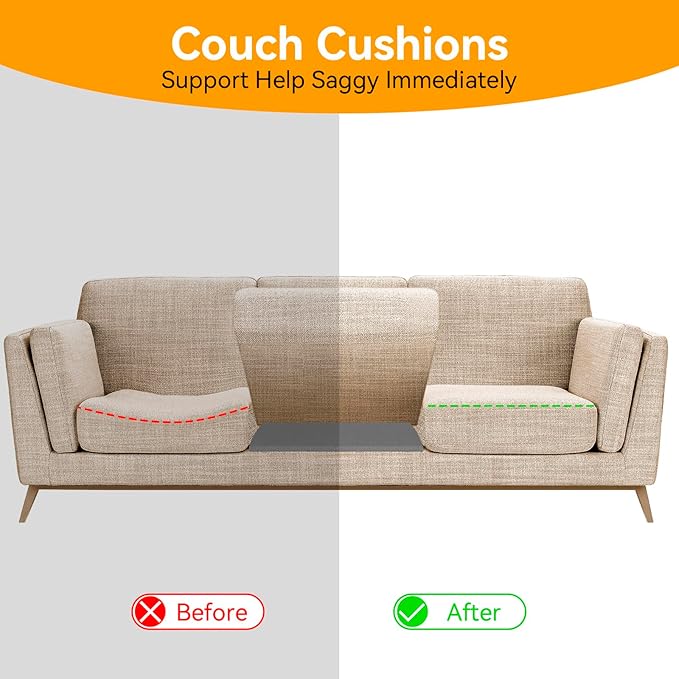 Couch Supports for Sagging Cushions Couch Supporter for Under The Cushions High - Image 3