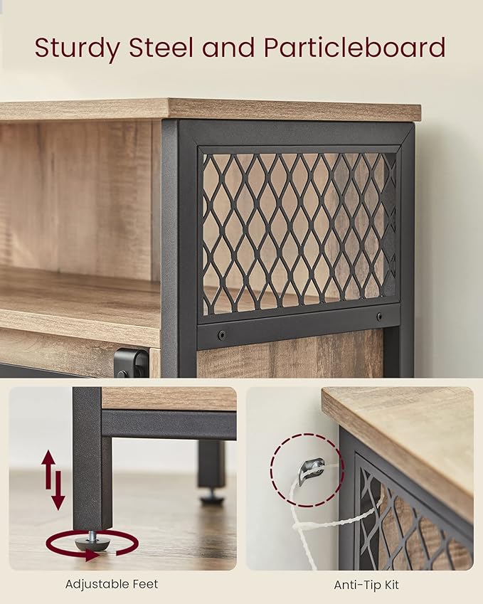 VASAGLE Buffet Cabinet, Coffee Bar Storage Cabinet, Sideboard - Image 6