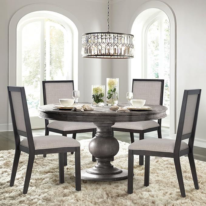 COLAMY Rectangular Dining Table Set - Image 6