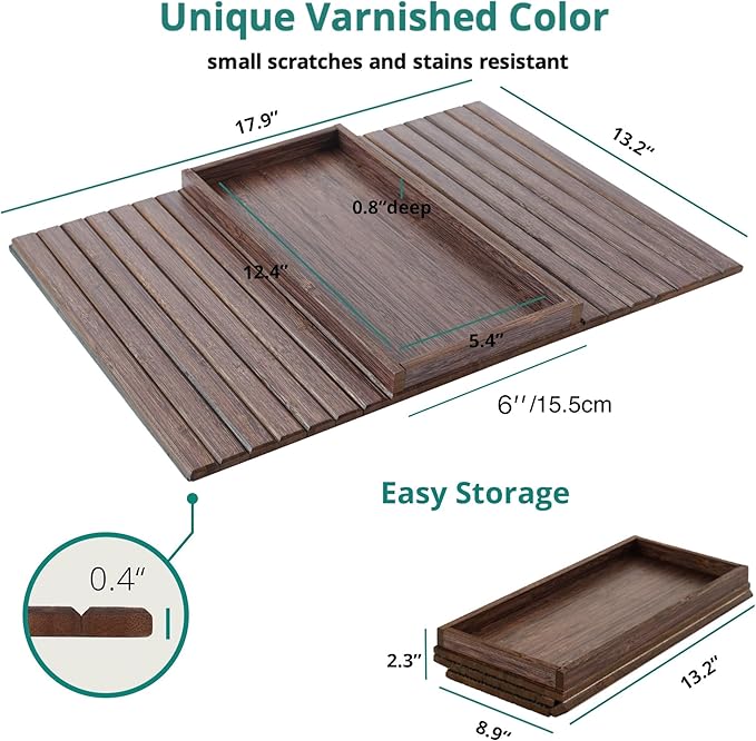 DETOR Couch Arm Tray, TV Tray - Image 5