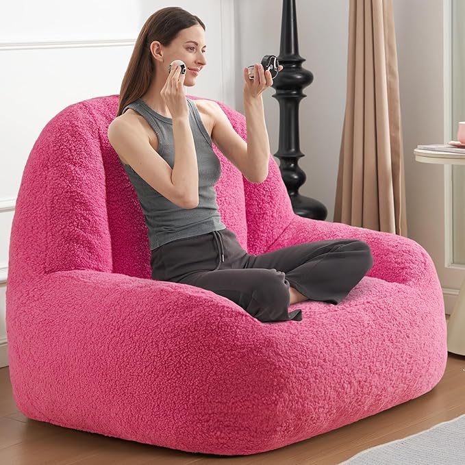Homguava Bean Bag Chairs for Adults, Giant Beanbag Couch Adult Bean Bag Chair - Image 7