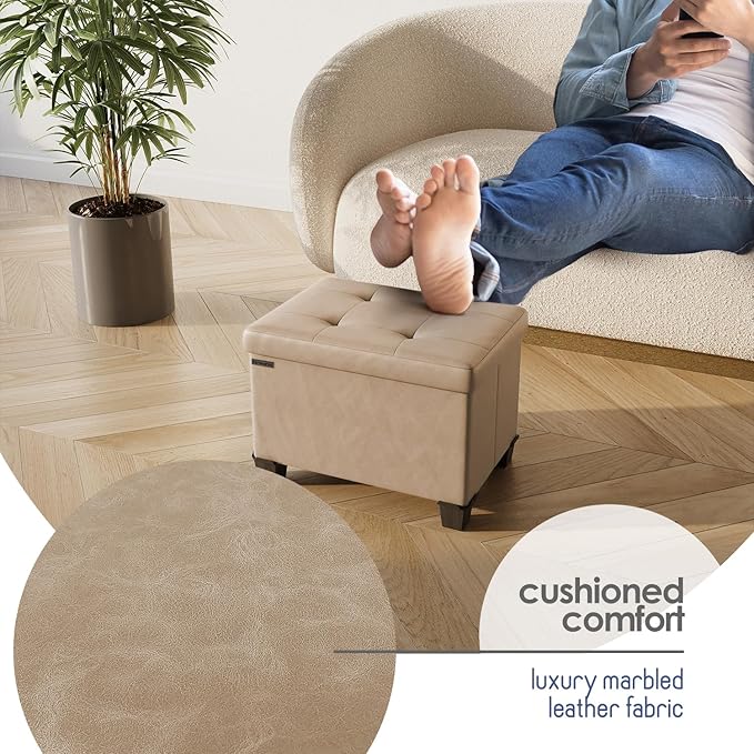 STORAGEBUD Storage Ottoman Cube - Image 7