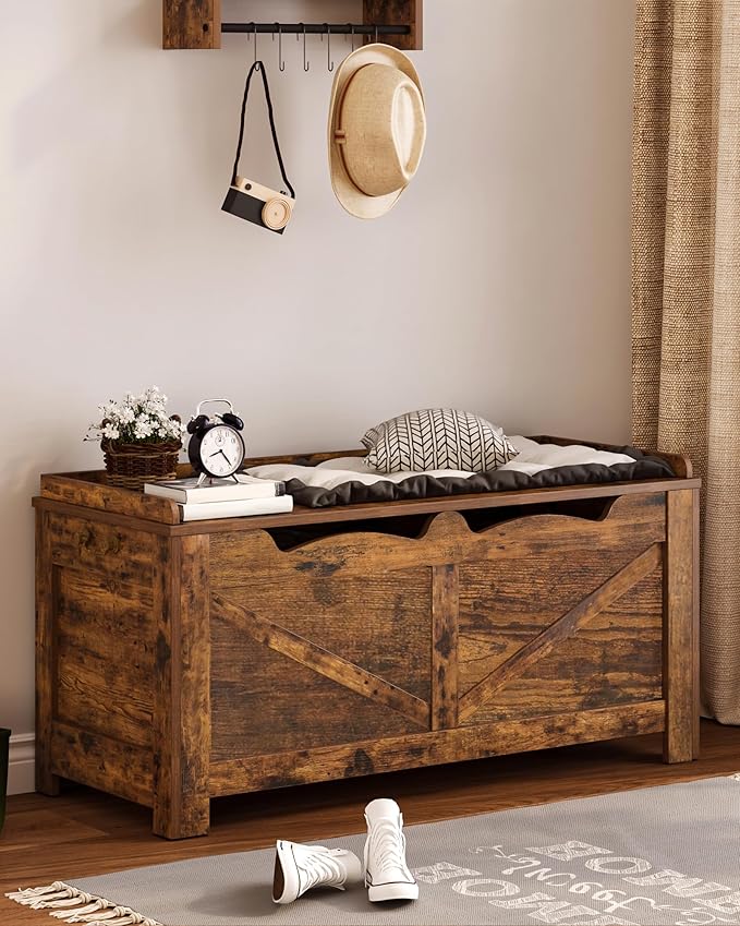 39.4" Storage Chest, Extra Large Storage Trunk - Image 3