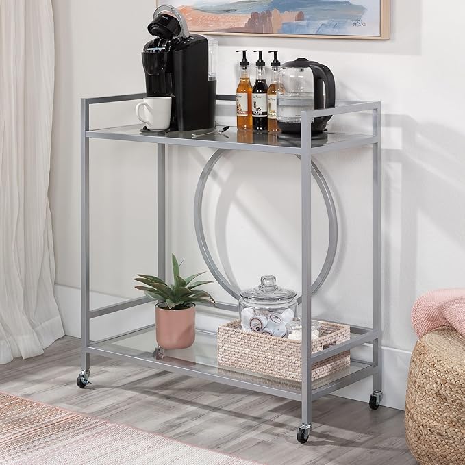 Sauder International Lux Bar Cart - Image 2