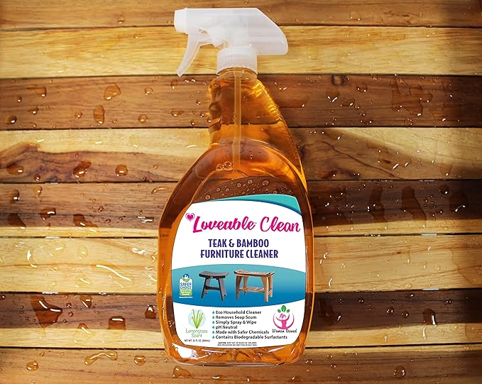 EcoDecors Loveable 32 oz Spray Bottle Teak Cleaner and Loveable Protection 16 - Image 5