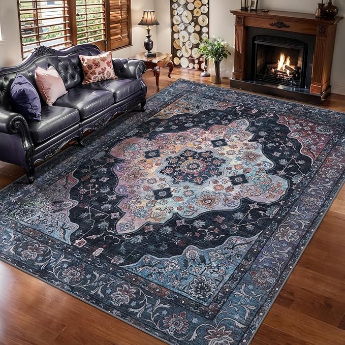 Tangsoo 4x6 Vintage Area Rug - Image 7