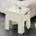 Nightstand Bedside with Storage Space, Dorm and Small Spaces, Easy Assembly by Permory