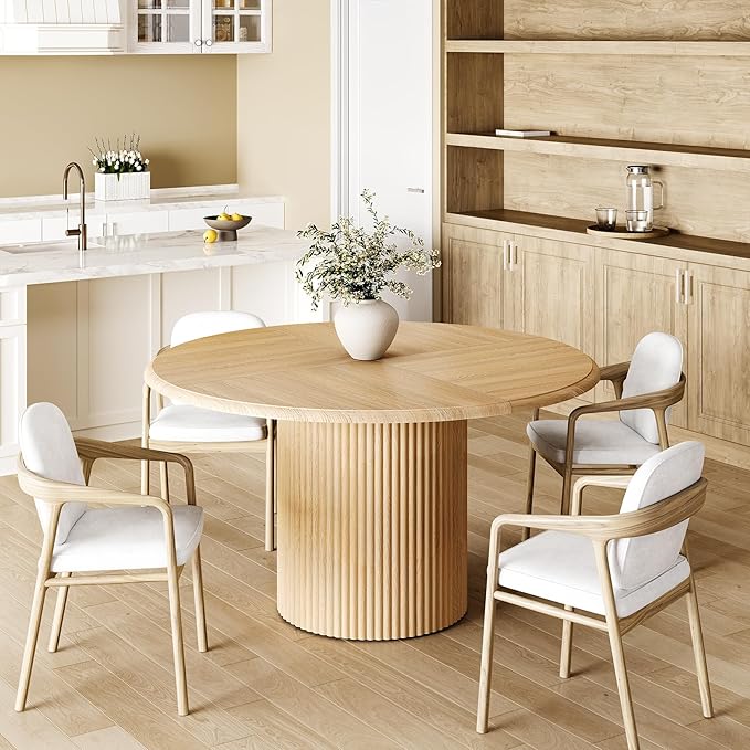 LITTLE TREE 47 Inches Round Dining Table - Image 4