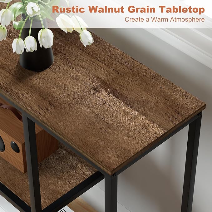 WOHOMO Console Table, Small Entryway Table - Image 5