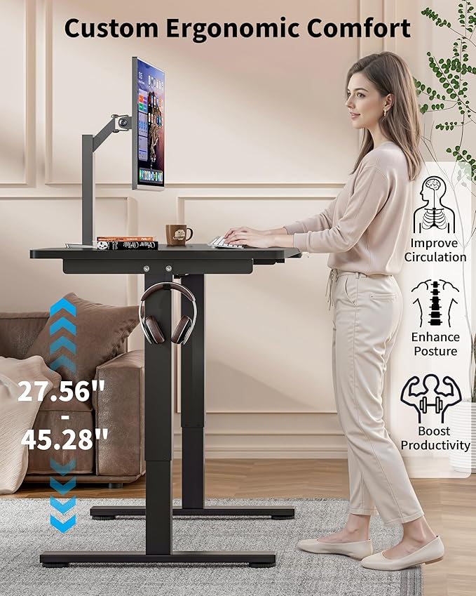 Okin Small Electric Standing Desk - Image 6