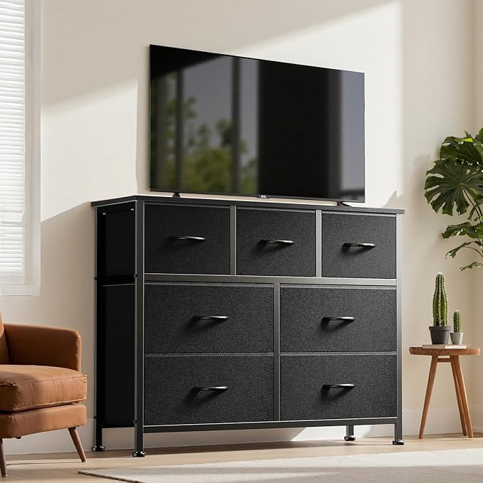 DUMOS Dresser for Bedroom, Chest of Drawers, Closet Storage - Image 2