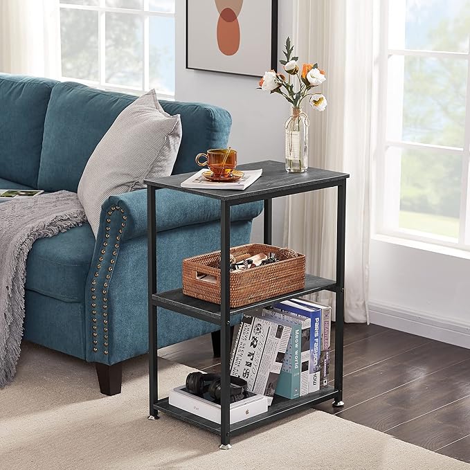 VECELO Tall End Side Table - Image 7
