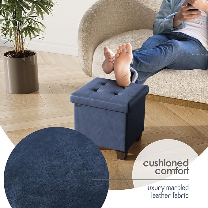 STORAGEBUD Storage Ottoman Cube - Image 7