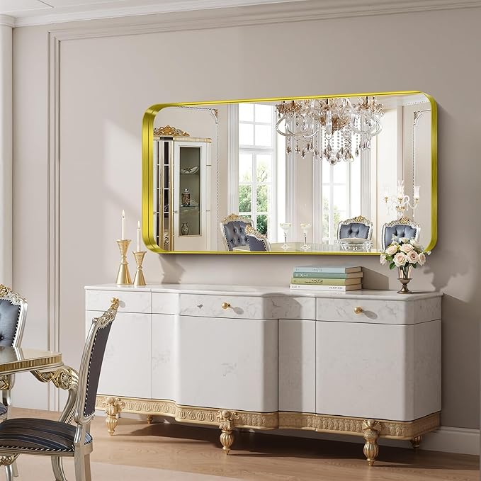 FORBATH 60x30 Inch Large Bathroom Mirror - Image 2