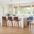 Vienna Modern Counter Height Swivel Bar Stool by ArmenLiving