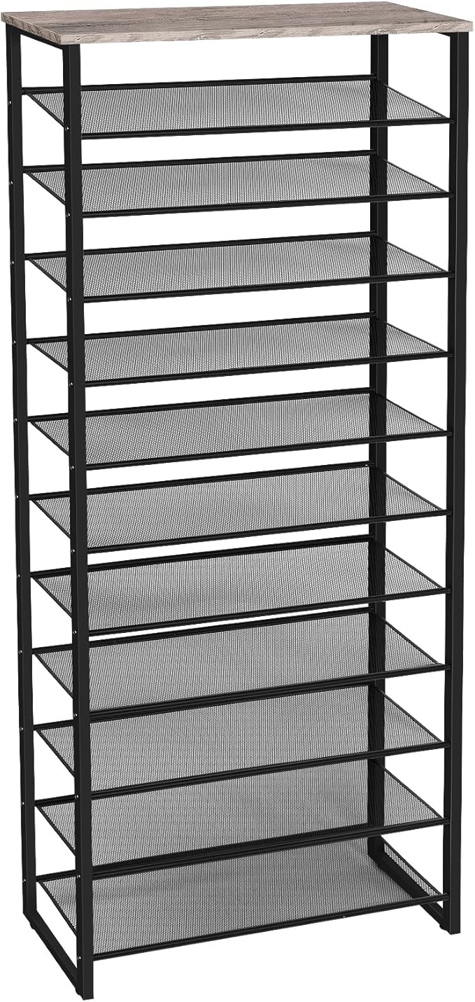 HOOBRO Shoe Rack, 12-Tier Shoe Storage Organizer, Large Capacity Shoe Shelf by HOOBRO