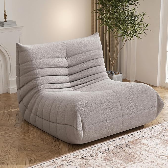 Bean Bag Chair, Fireside Chair Bean Bag Sofa Large Bean Bag Chair - Image 3