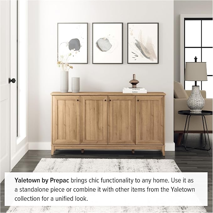 Prepac Yaletown 4 Panel Door Console Table - Image 11