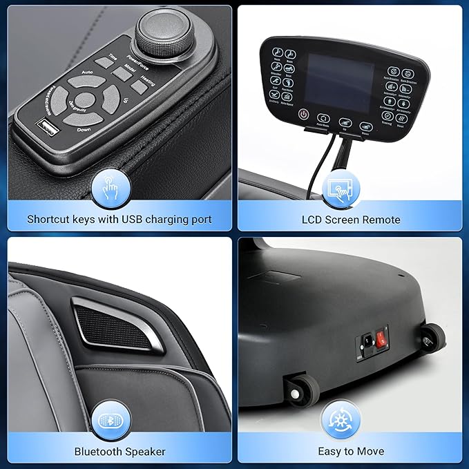 Full Body Zero Gravity Shiatsu Massage Chair - Image 8