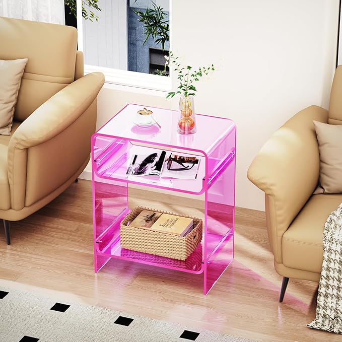 Acrylic Record Player Table - Image 7