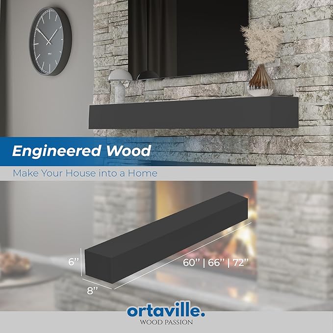 72" Floating Mantel Shelf - Image 3