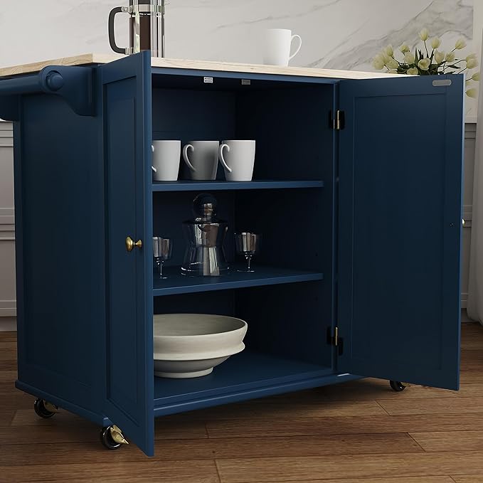 Homestyles Mobile Kitchen Island Cart - Image 7