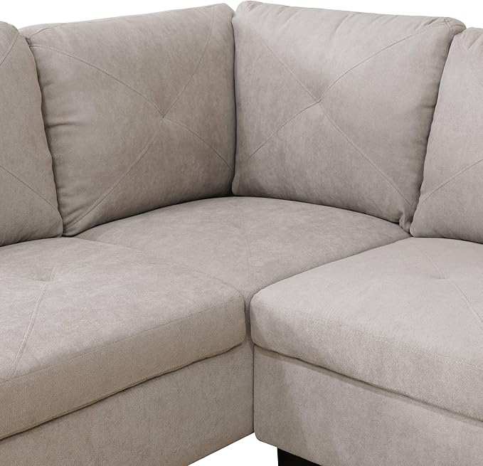 NicBex Sectional Couch 3 Pieces Sofa Set - Image 6