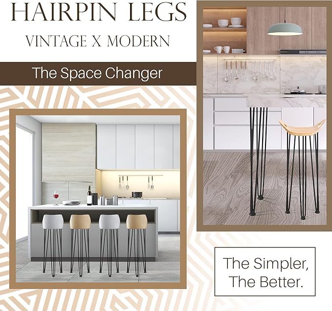 TEN49 Heavy Duty Hairpin Furniture Leg - Image 3
