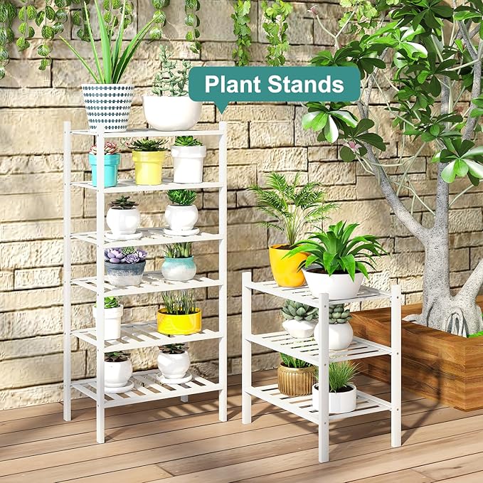 Small Shoe Rack for Entryway, Bamboo Wood Standing Shoe Shelf for Indoor Outdoor - Image 2