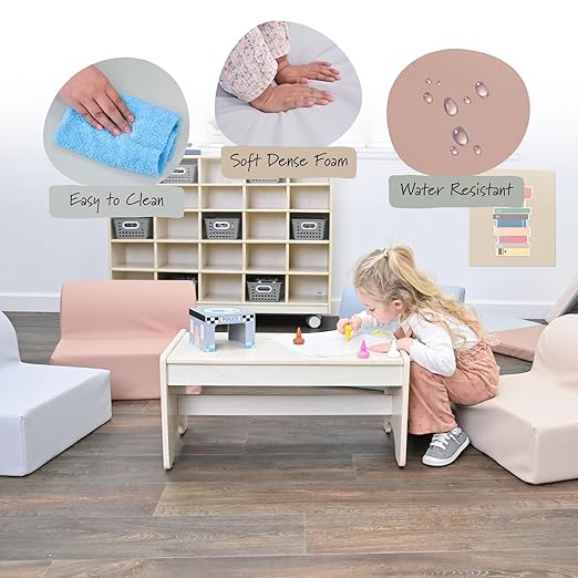 Children's Factory Library Lounger, Flexible Seating Classroom Furniture - Image 6
