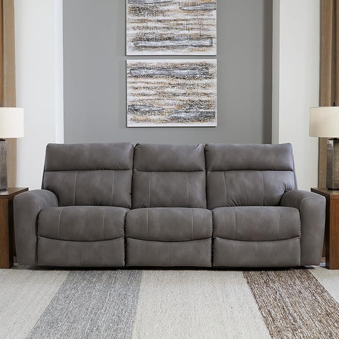 Signature Design by Ashley Next-Gen DuraPella Contemporary Faux Leather Modular - Image 2
