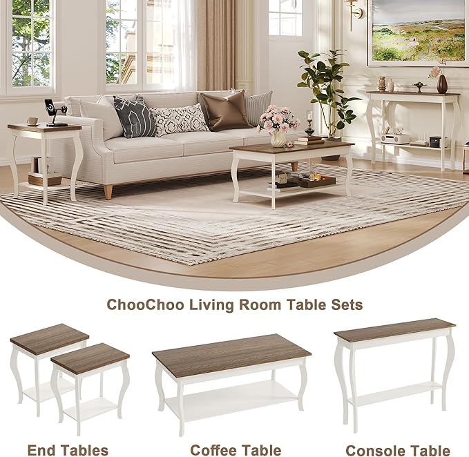 ChooChoo End Tables Living Room, Side Tables Living Room - Image 6
