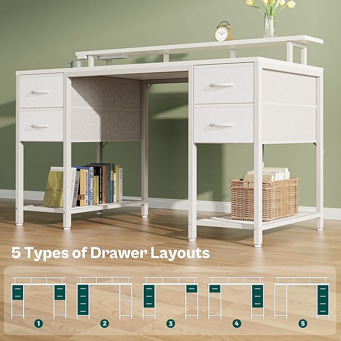Huuger 55 inch Computer Desk - Image 6