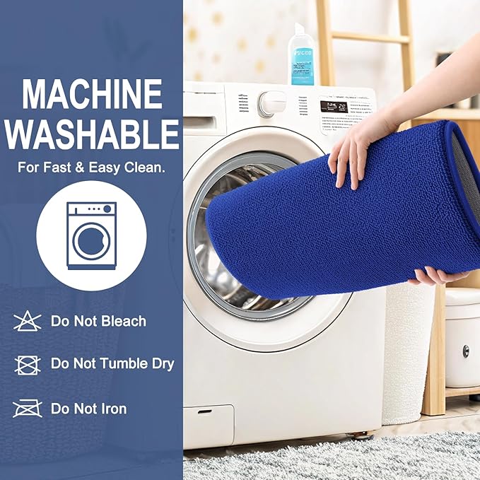 OLANLY Thick Memory Foam Bath Mat Rug 24x16, Extra Soft Absorbent Bathroom Rug - Image 6