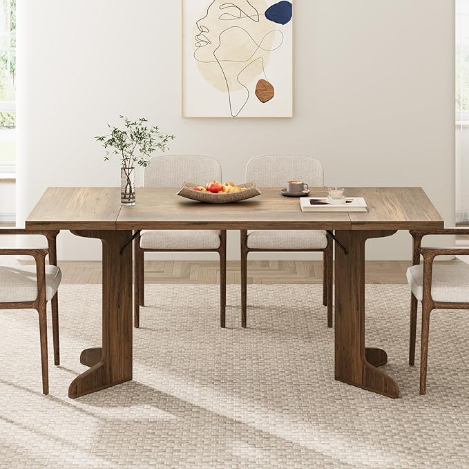 71" Dining Table for 6 to 8 People, Modern Dinner Table - Image 5