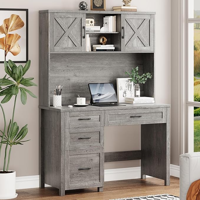 Farmhouse 67" H Executive Desk - Image 5