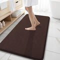 OLANLY Thick Memory Foam Bath Mat Rug 47x20, Extra Soft Absorbent Bathroom Rug by OLANLY
