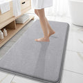 OLANLY Thick Memory Foam Bath Mat Rug 47x20, Extra Soft Absorbent Bathroom Rug by OLANLY