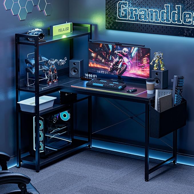 40 Inch L Shaped Computer Desk - Image 2