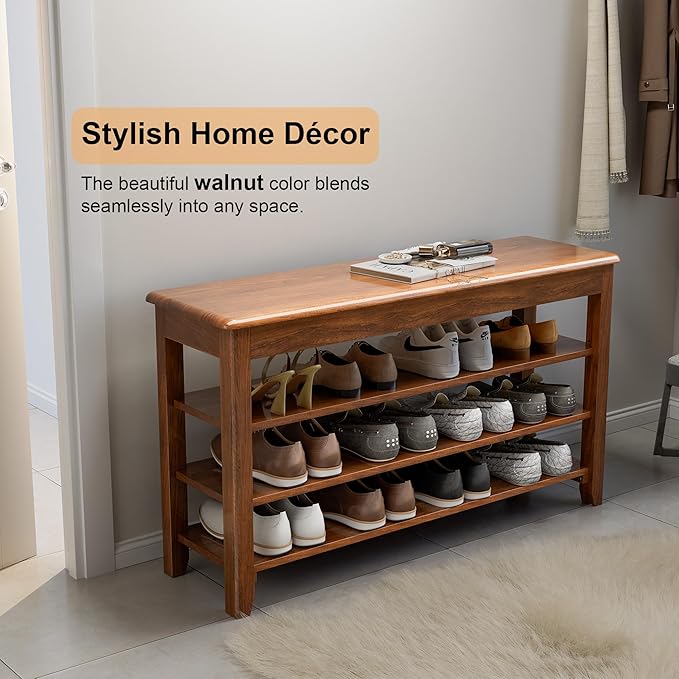 Shoe Storage Bench for Entryway - Image 7