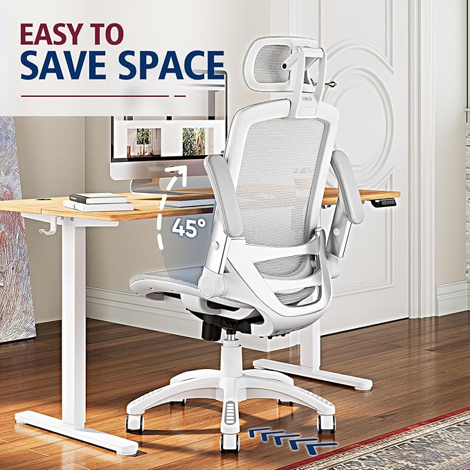 GABRYLLY Ergonomic Office Chair, High Back Home Desk Chair - Image 5
