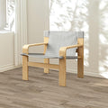 Ball & Cast Mid-Century Lounge Living Room Chairs, Accent Chair Wide Armrest by BallCast