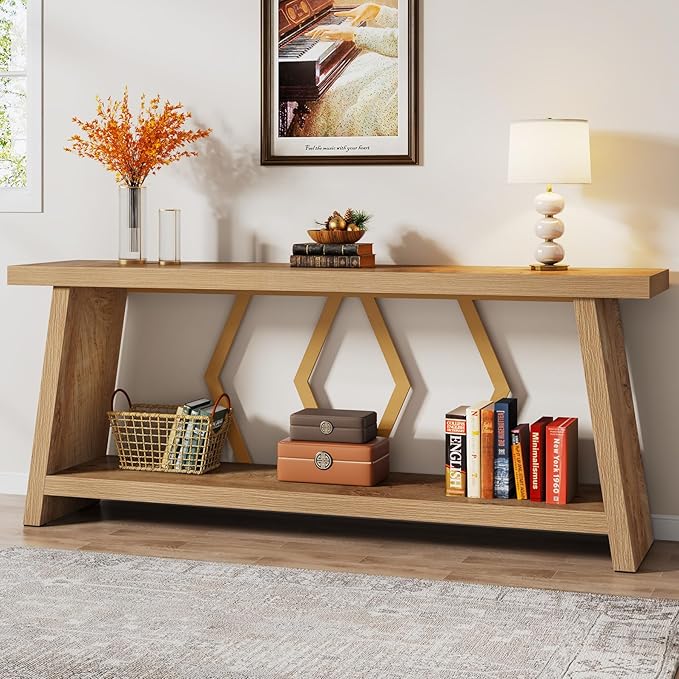Tribesigns 70.86-Inch Long Sofa Table - Image 5