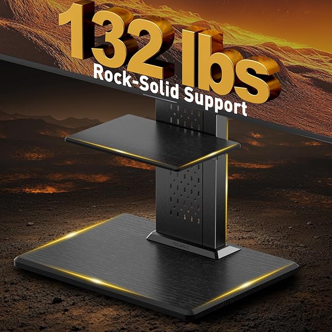 Perlegear Floor TV Stand with Mount - Image 5