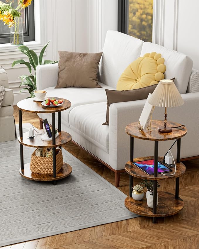 Small Round End Table - Image 6