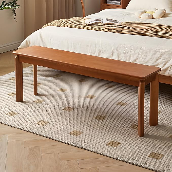 Dining Bench, Solid Wood Bench - Image 3