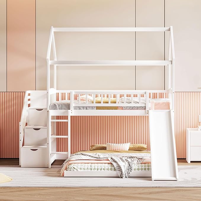 Ball & Cast Twin Over Twin Size House Bunk Bed - Image 3