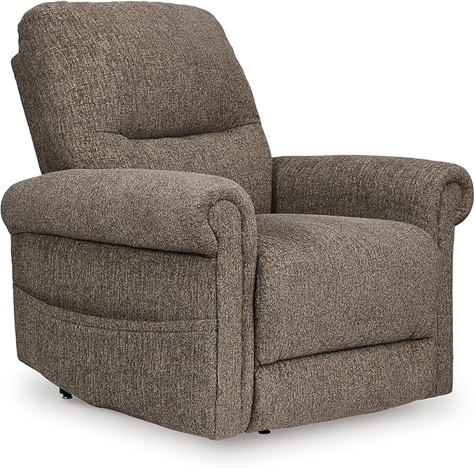 Signature Design by Ashley Aureta Classic Stain Resistant Power Lift Recliner by SignatureDesignbyAshley